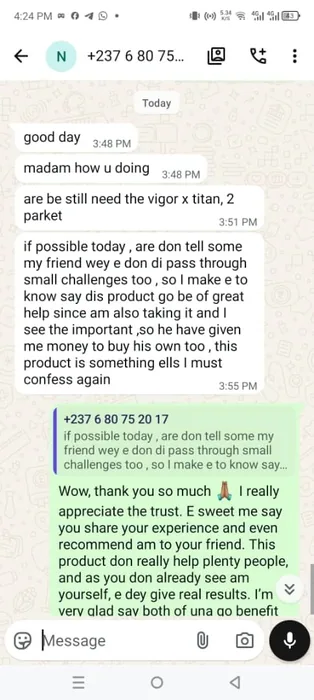 Testimonial screenshot 8